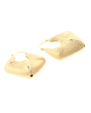 Gold Plated Drop Earrings