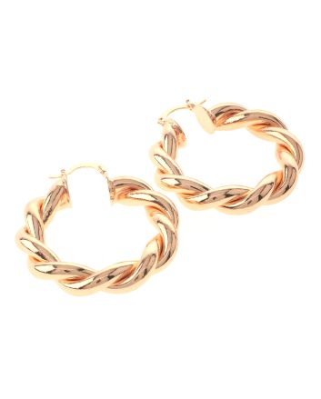 Gold Plated Hoop Earrings