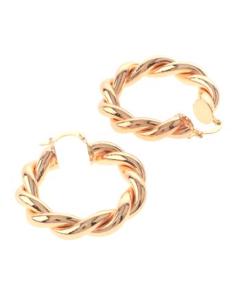 Gold Plated Hoop Earrings