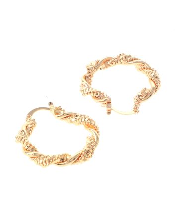 Gold Plated Hoop Earrings