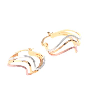 Gold Plated Drop Earrings