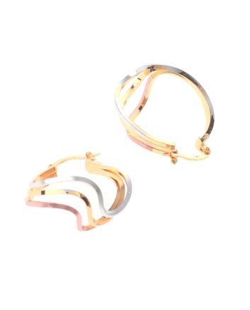Gold Plated Drop Earrings