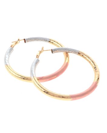 Gold Plated Hoop Earrings