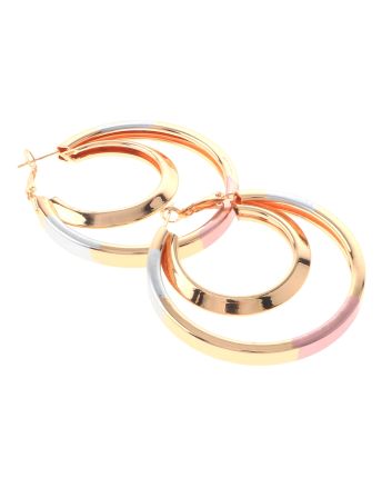 Gold Plated Hoop Earrings
