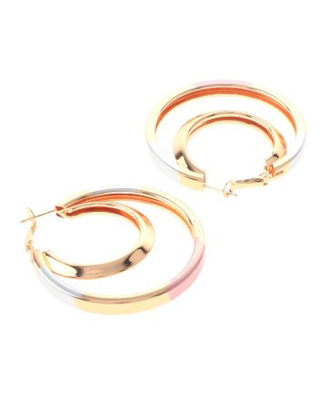Gold Plated Hoop Earrings
