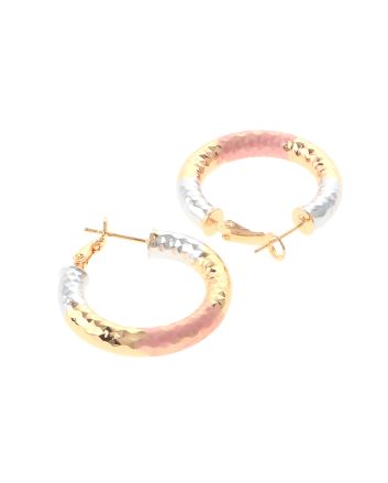 Gold Plated Hoop Earrings