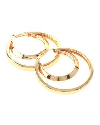 Gold Plated Hoop Earrings
