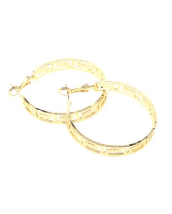Gold Plated Hoop Earrings