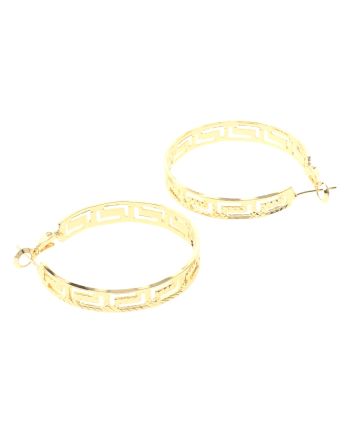 Gold Plated Hoop Earrings