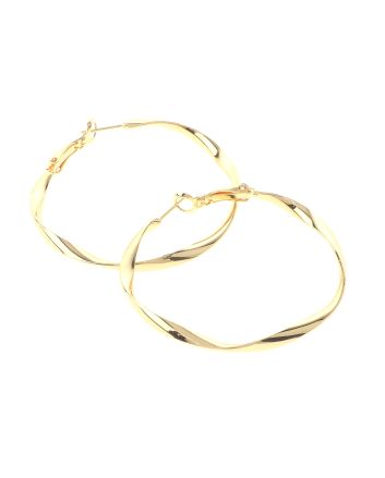 Gold Plated Hoop Earrings