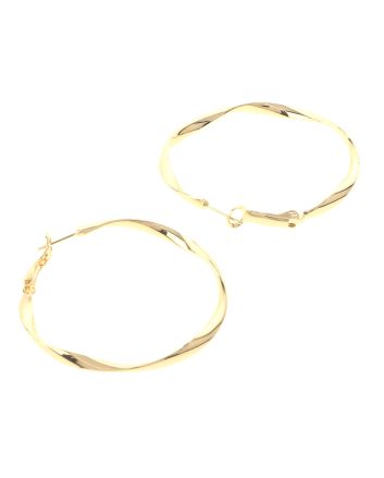 Gold Plated Hoop Earrings