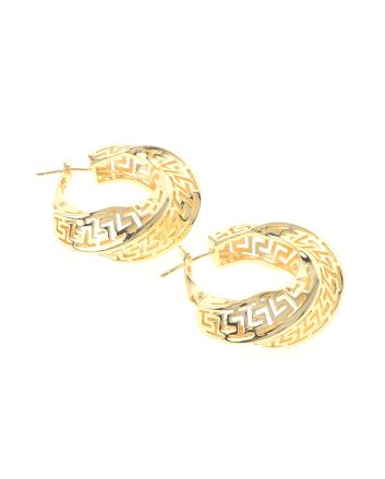 Gold Plated Hoop Earrings
