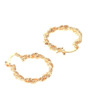 Gold Plated Hoop Earrings