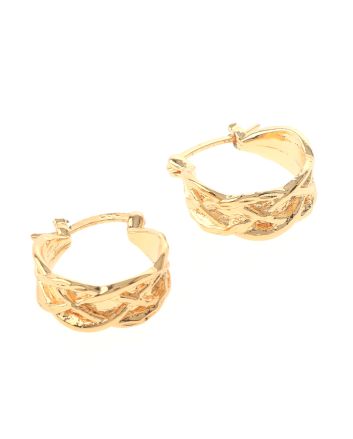 Gold Plated Hoop Earrings