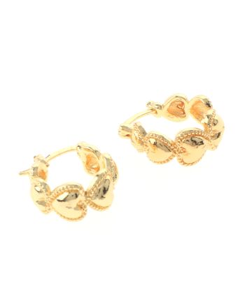 Gold Plated Hoop Earrings