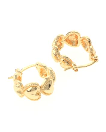 Gold Plated Hoop Earrings