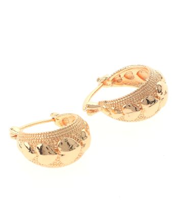 Gold Plated Hoop Earrings