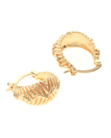 Gold Plated Hoop Earrings