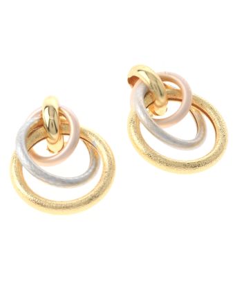 Gold Plated Drop Earrings