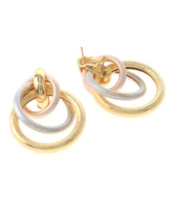 Gold Plated Drop Earrings