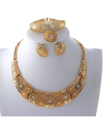 Gold Plated Necklace Set