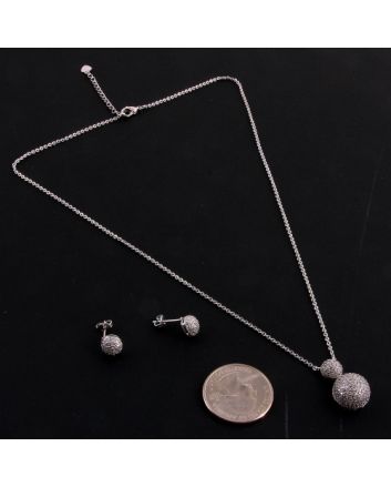 Cubic Zirconia Necklace Set