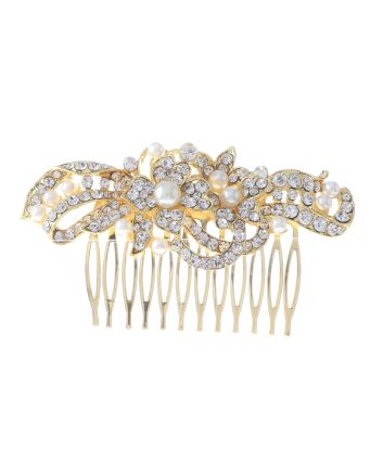 Rhinestone Hair Comb