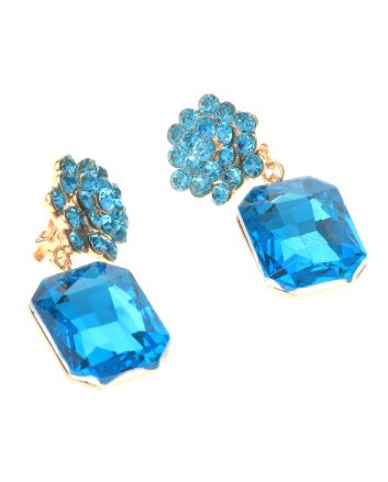 Crystal Clip-On Earrings
