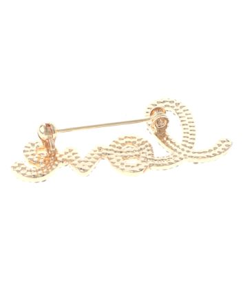 Crystal Love Brooch