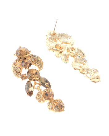 Rhinestone Post Earrings