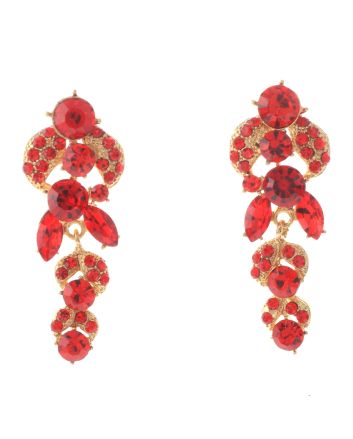 Rhinestone Post Earrings