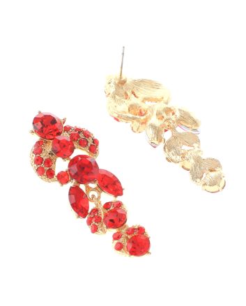 Rhinestone Post Earrings