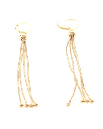 Gold Plated Dangle Earrings