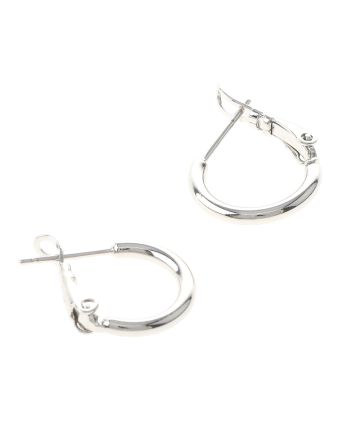 Silver Plated Hoop Earrings