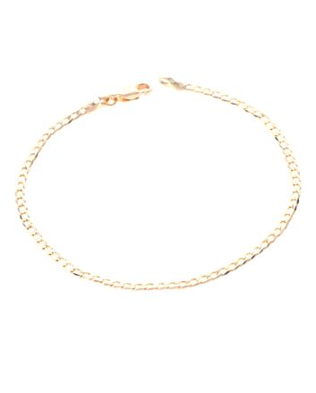 Gold Plated Lobster Claw Bracelet