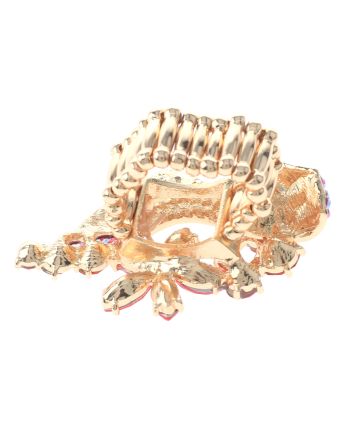 Crystal High Heel Shoe Stretch Ring