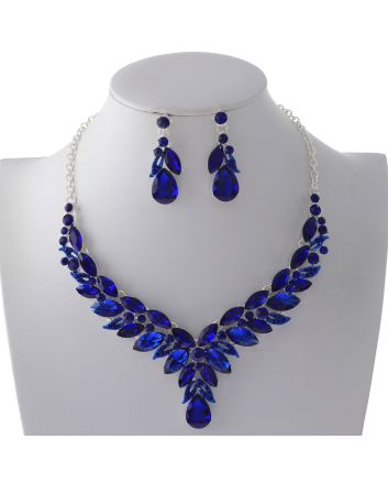 Rhinestone Necklace Set 