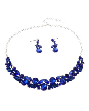 Rhinestone Necklace Set 