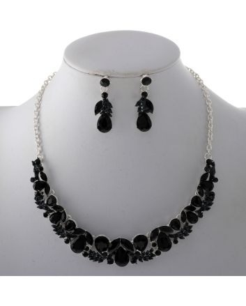 Rhinestone Necklace Set 