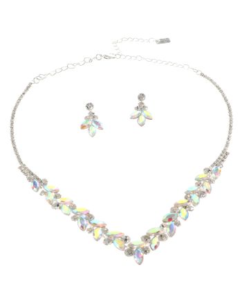 Rhinestone Necklace Set 