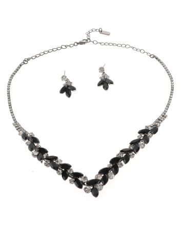Rhinestone Necklace Set 