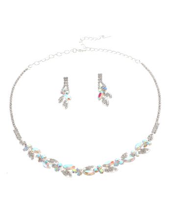 Rhinestone Necklace Set 