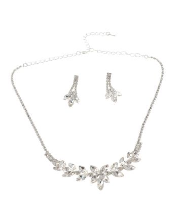 Rhinestone Necklace Set 