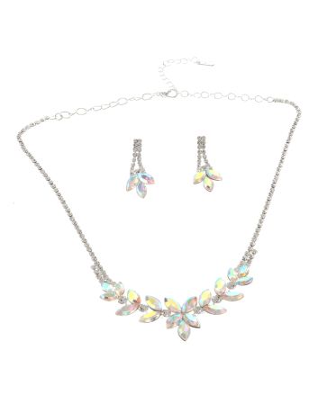 Rhinestone Necklace Set 