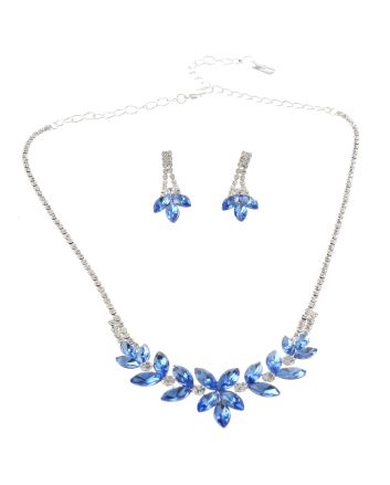 Rhinestone Necklace Set 