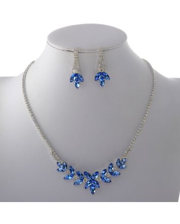 Rhinestone Necklace Set 