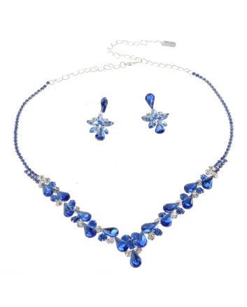 Rhinestone Necklace Set 