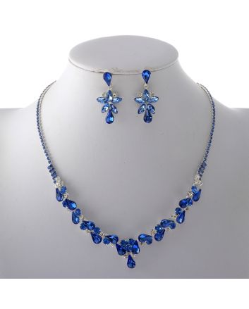 Rhinestone Necklace Set 