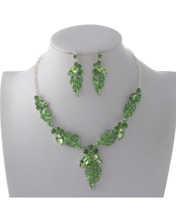 Rhinestone Necklace Set 