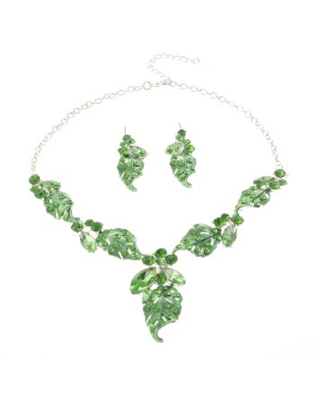 Rhinestone Necklace Set 